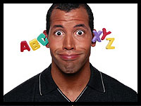 Alfie has an unusual way of updating his website!